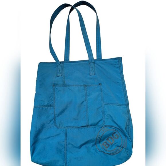 - Blue Nylon Carryall tote bag - Picture 7 of 7